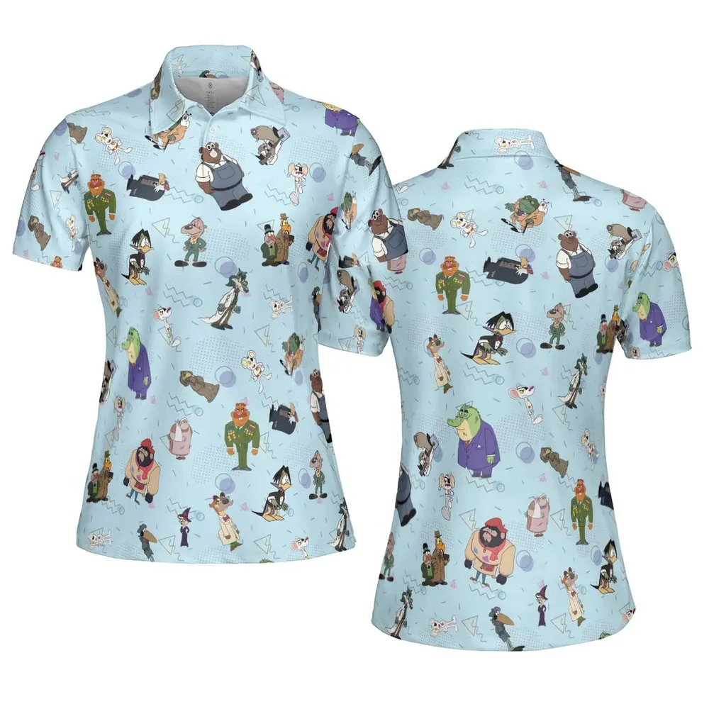 Danger Mouse Duckula Return AOP Men/Women Polo Shirt - 5