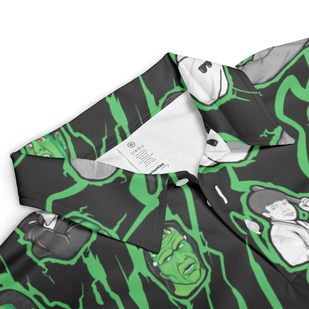 Classic Cult Monster Squad AOP Men/Women Polo Shirt - 3