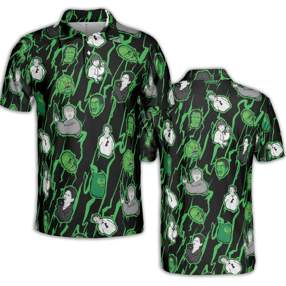 Classic Cult Monster Squad AOP Men/Women Polo Shirt - 2