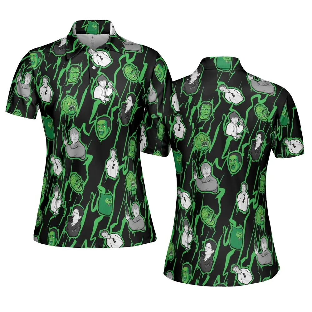 Classic Cult Monster Squad AOP Men/Women Polo Shirt - 5