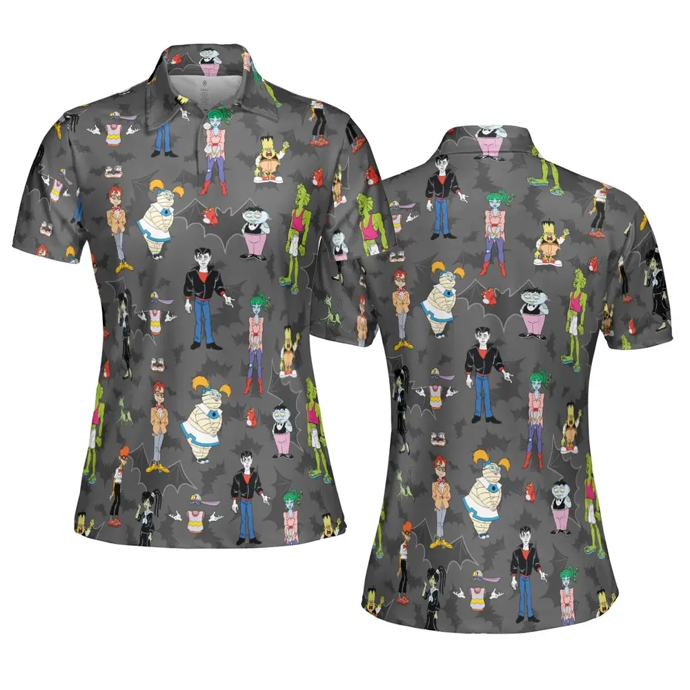 Gravedale High LineUp AOP Men/Women Polo Shirt - 5