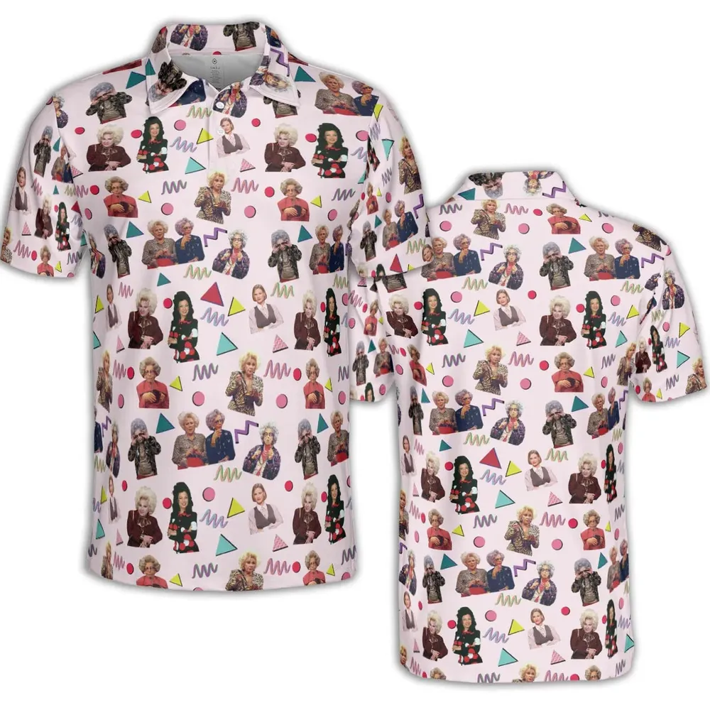 Judging You The Nanny AOP Men/Women Polo Shirt - 2