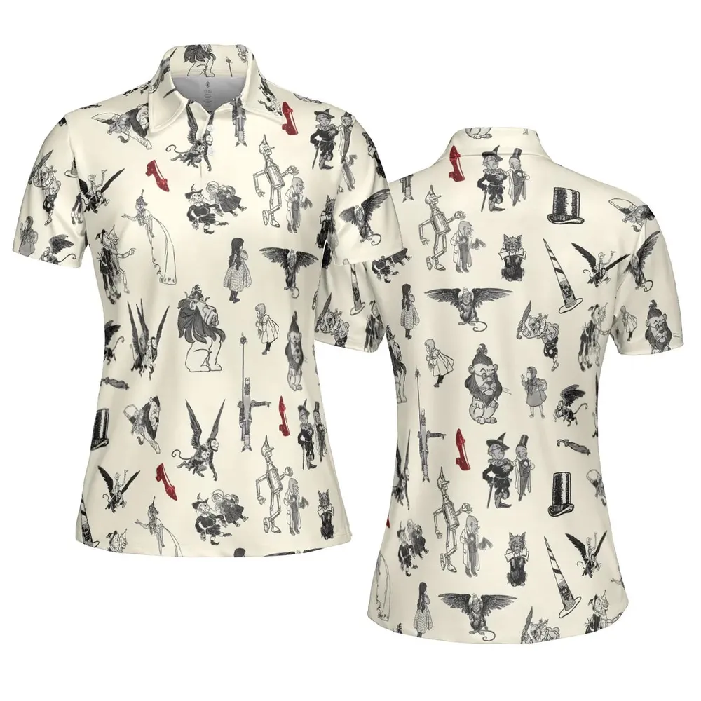 Wizard of Oz Vintage Adapt AOP Men/Women Polo Shirt - 5