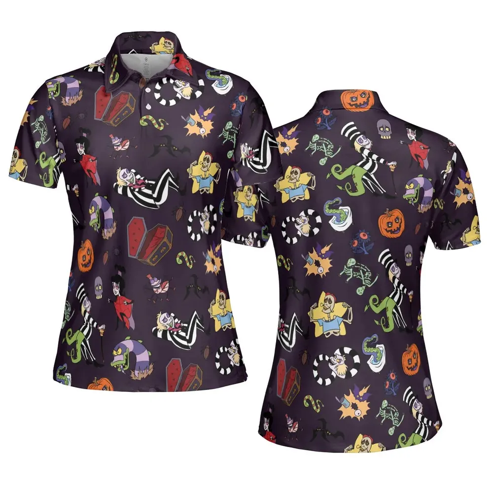 The Old Day Beetlejuice AOP Men/Women Polo Shirt - 5