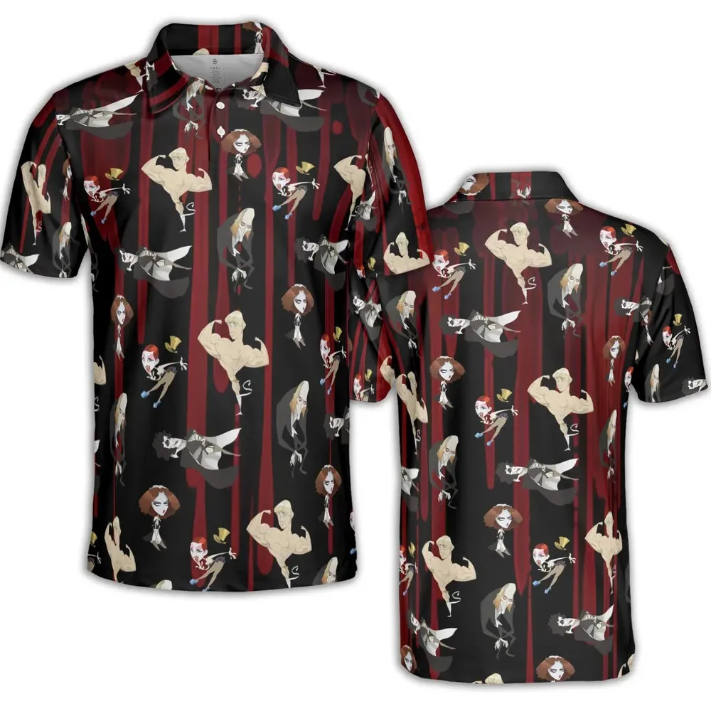 The Rocky Horror Picture Show Characters AOP Men/Women Polo Shirt - 2