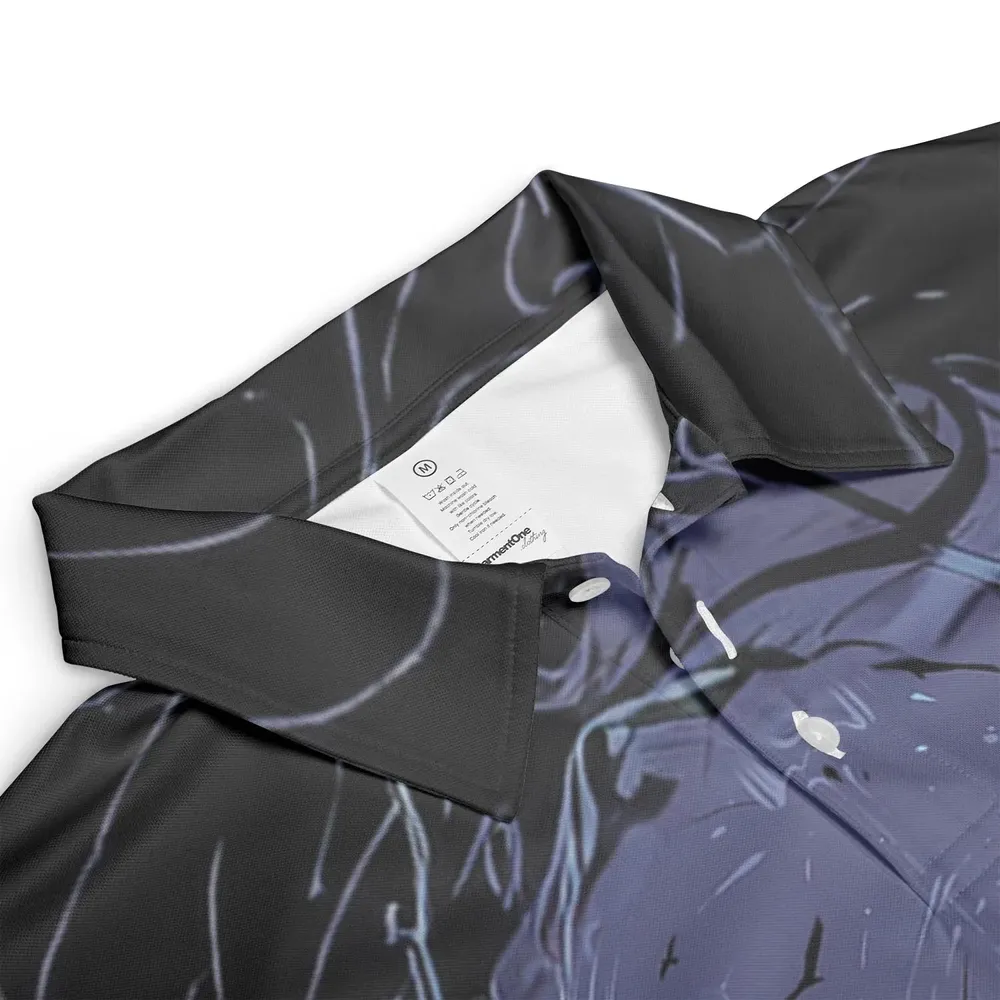 Camp Crystal Chic Friday the 13th AOP Men/Women Polo Shirt - 3