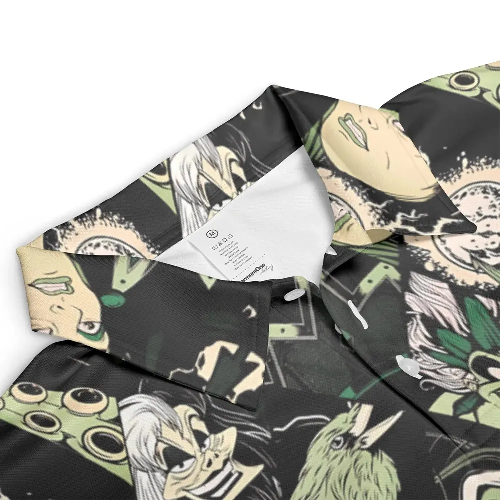 The Villains Pattern AOP Men/Women Polo Shirt - 3