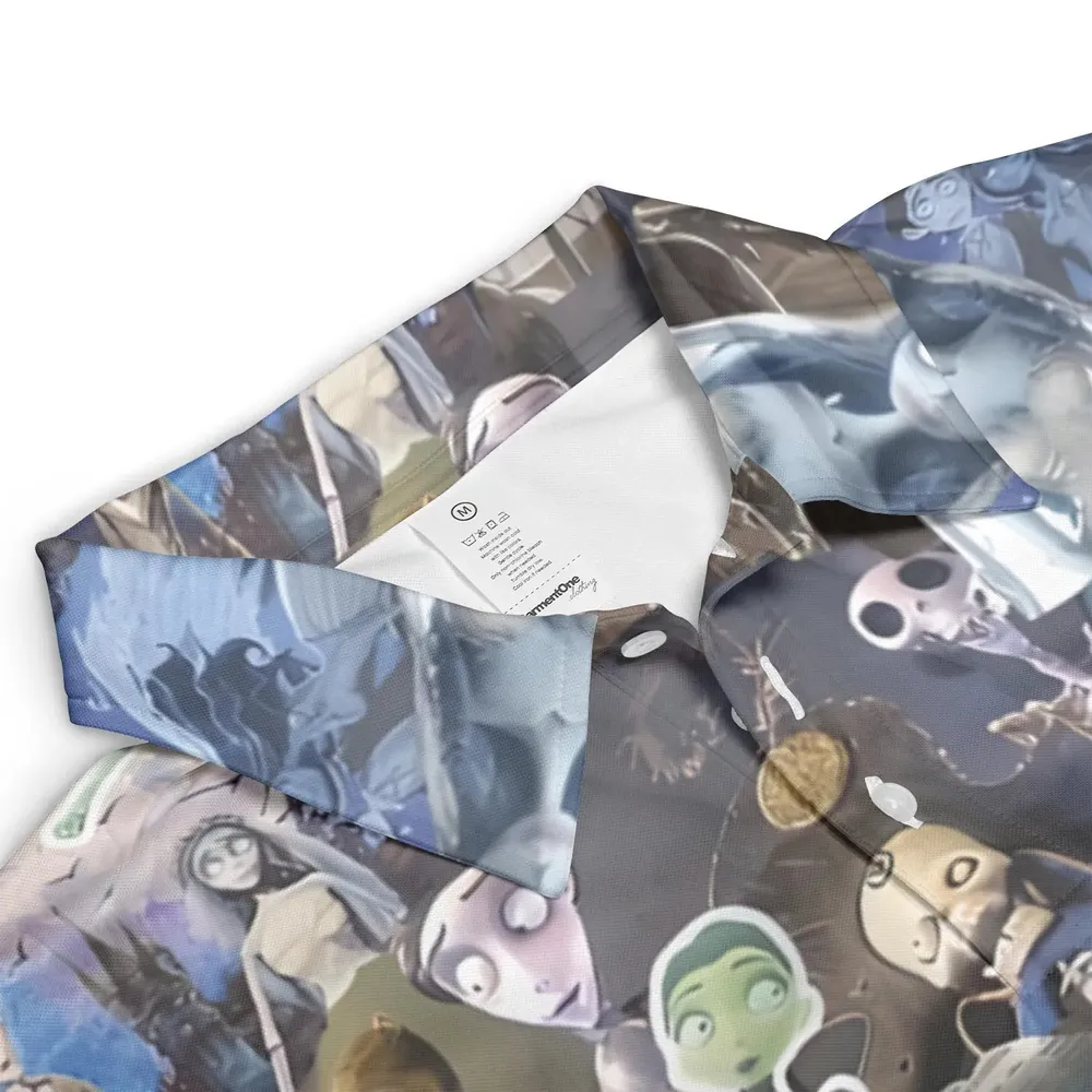 Unalive Bride Corpse Bride AOP Men/Women Polo Shirt - 3