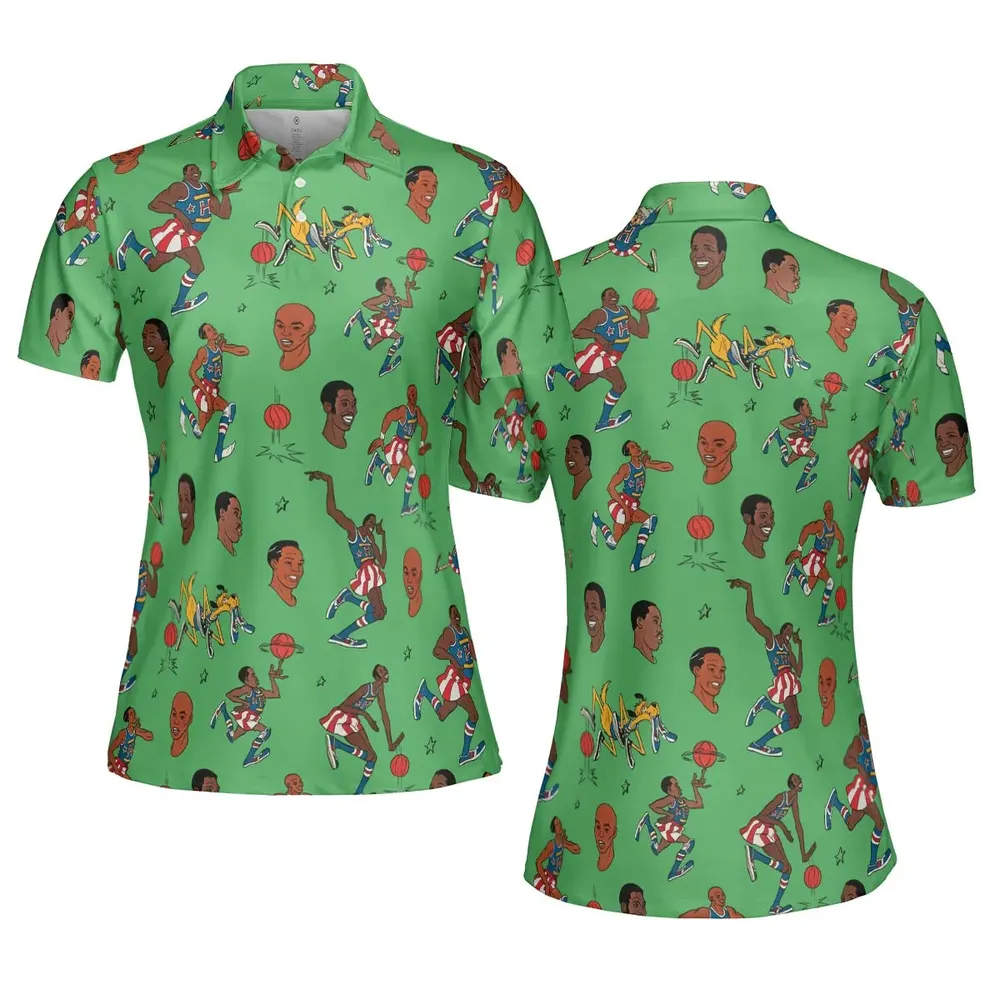 Harlem Globetrotters Characters AOP Men/Women Polo Shirt - 5