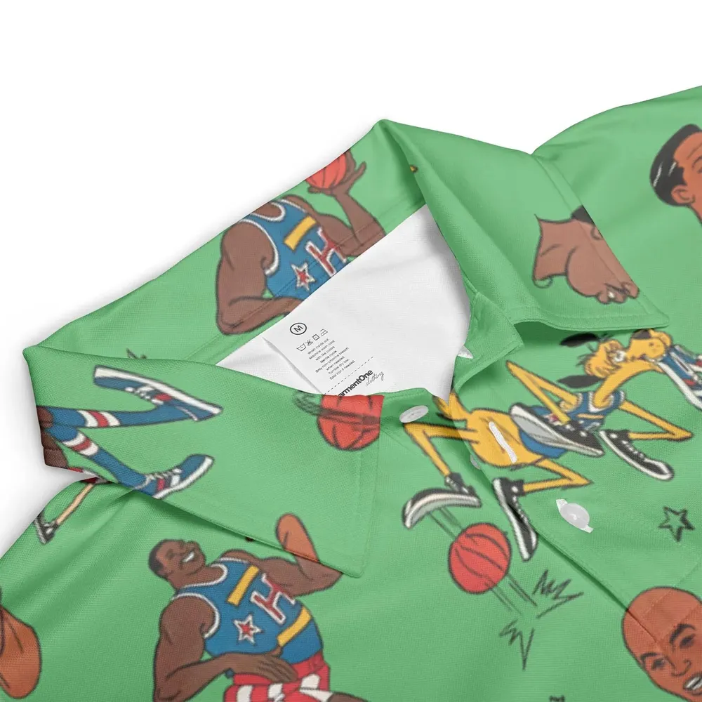Harlem Globetrotters Characters AOP Men/Women Polo Shirt - 3