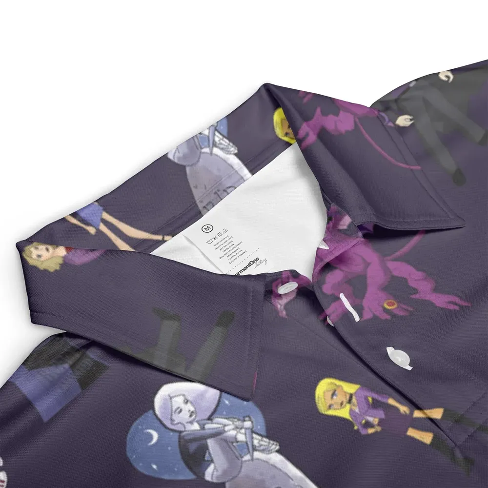 Buffy: The Animated Series Characters AOP Men/Women Polo Shirt - 3