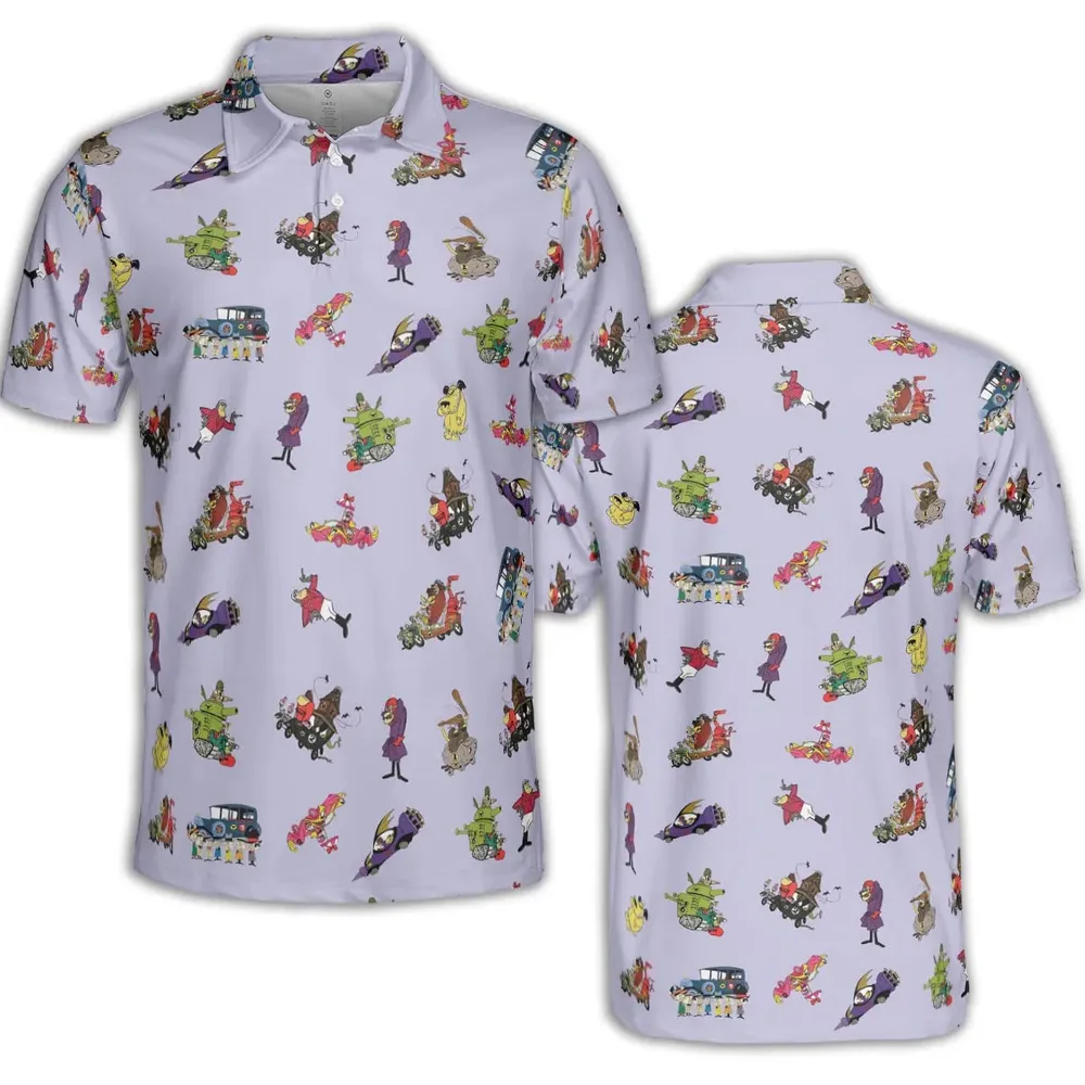 Muttley Buddies AOP Men/Women Polo Shirt - 2