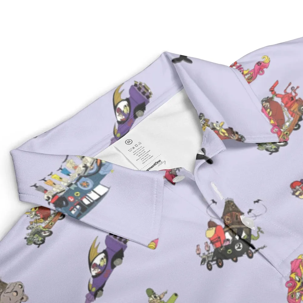 Muttley Buddies AOP Men/Women Polo Shirt - 3