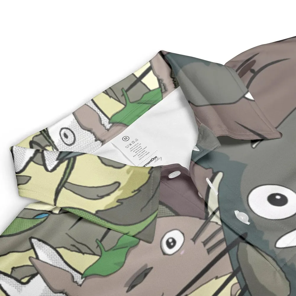 My Neighbor Totoro AOP Men/Women Polo Shirt - 3