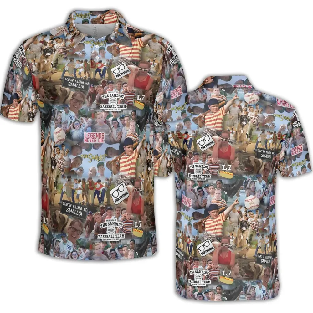 The Sandlot AOP Men/Women Polo Shirt - 2