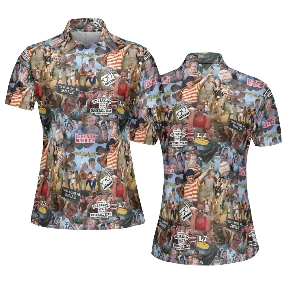 The Sandlot AOP Men/Women Polo Shirt - 5