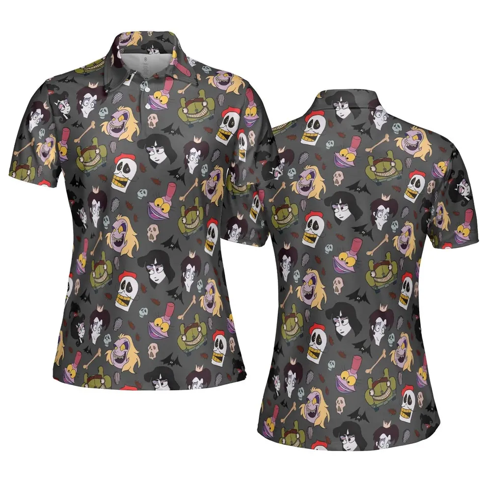 Beetlejuice Animated AOP Men/Women Polo Shirt - 5