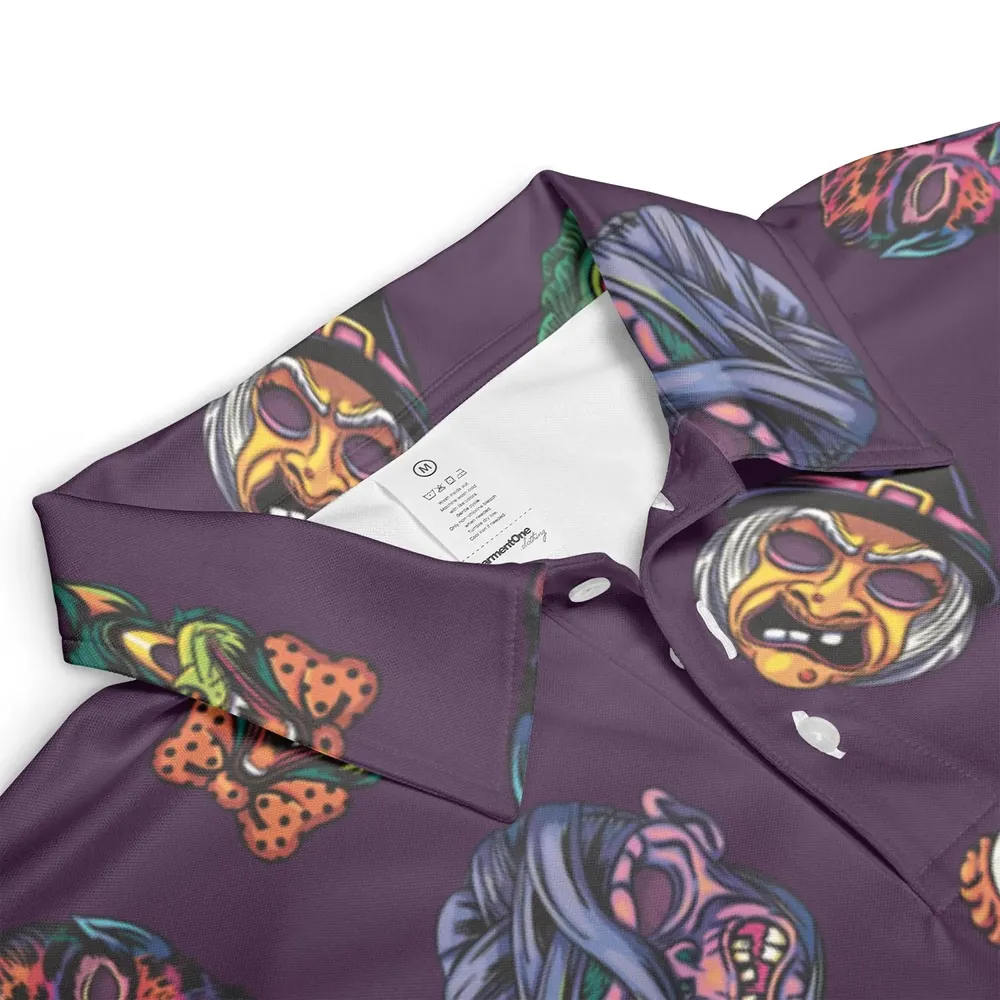 Beast Mode On Monster Masks AOP Men/Women Polo Shirt - 3