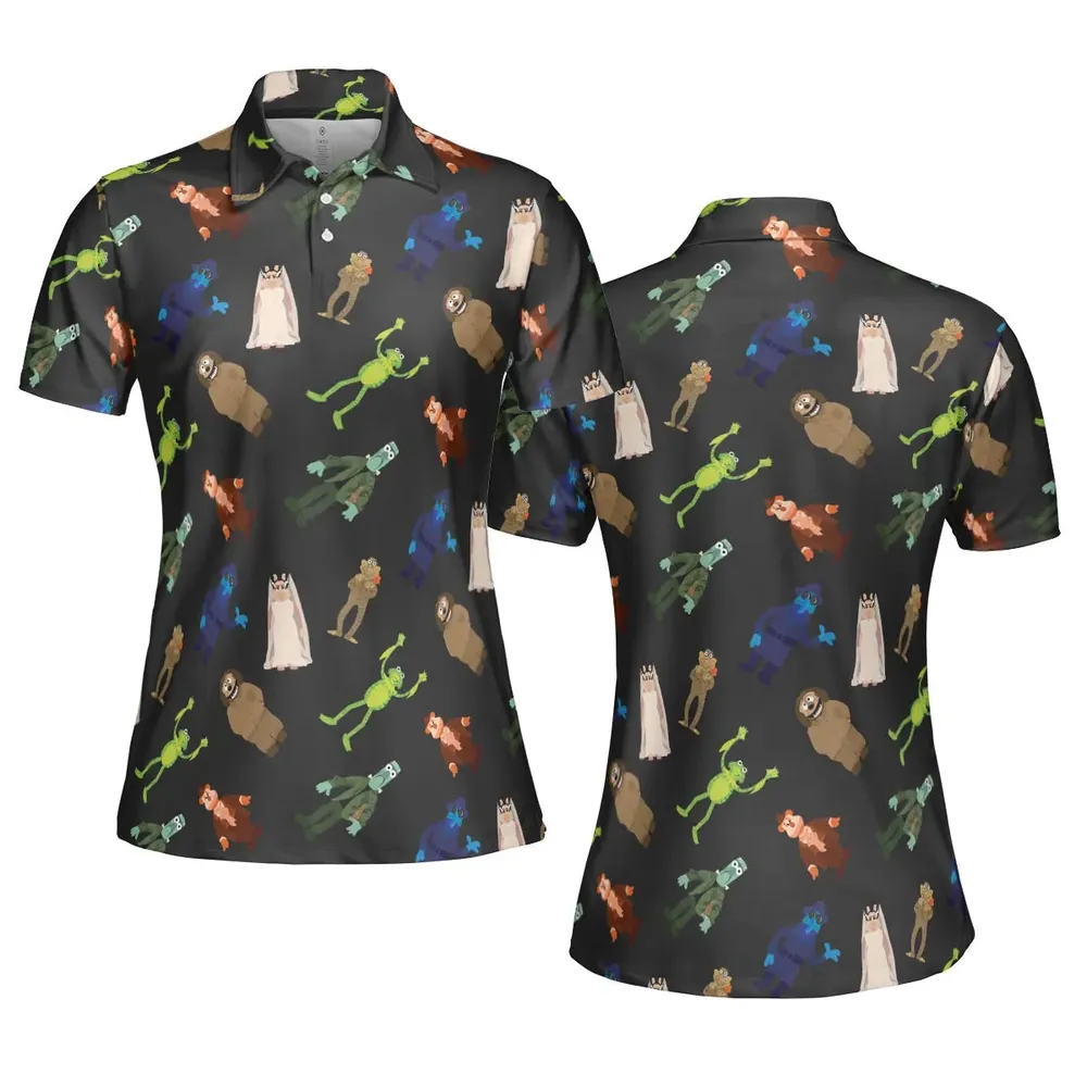 Muppet Monster AOP Men/Women Polo Shirt - 5