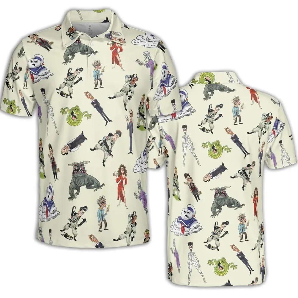 Real Ghostbusters AOP Men/Women Polo Shirt - 2