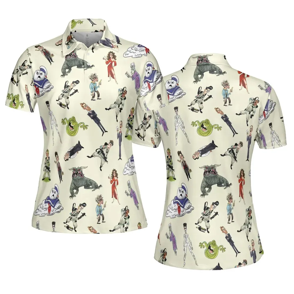 Real Ghostbusters AOP Men/Women Polo Shirt - 5