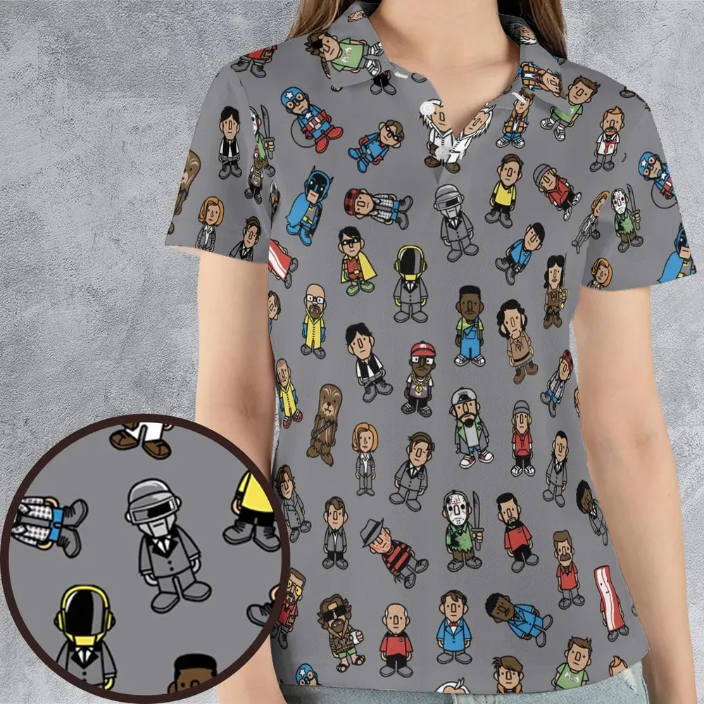 Homies AOP Men/Women Polo Shirt - 4