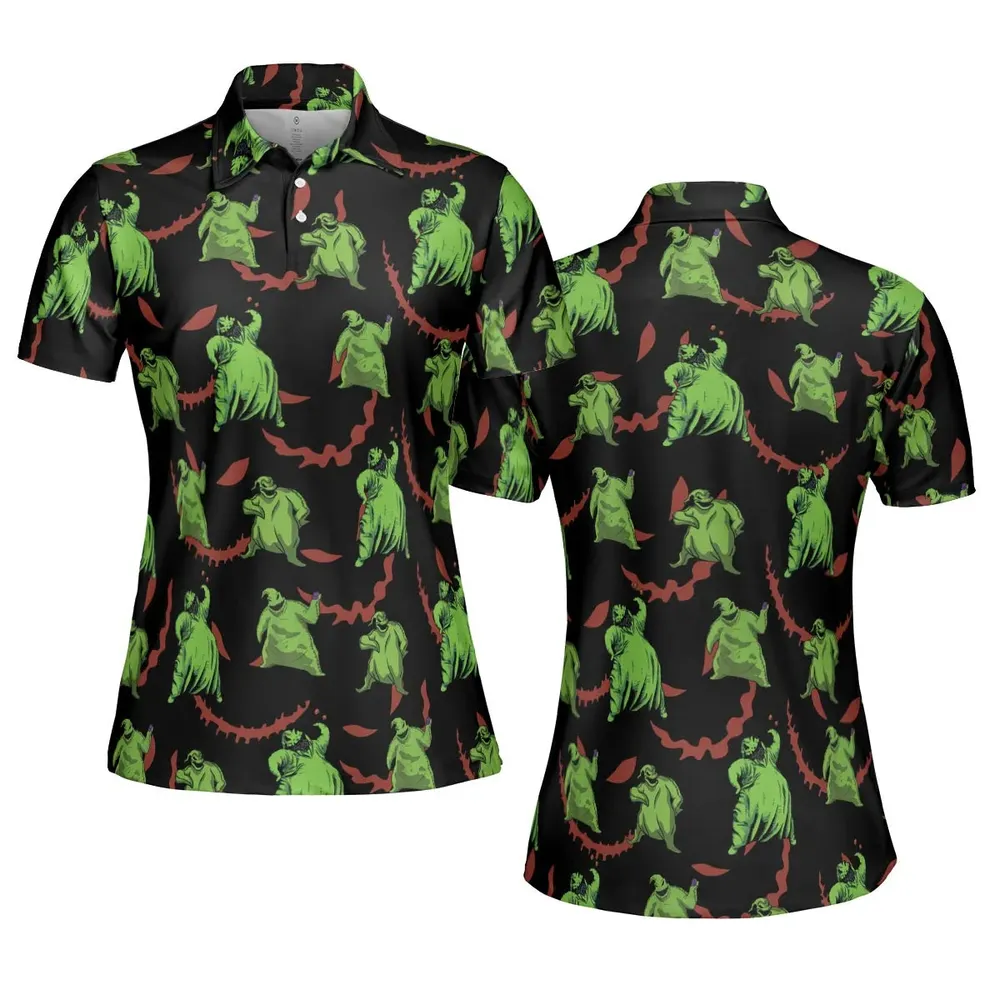 Oogie Boogie Pattern AOP Men/Women Polo Shirt - 5