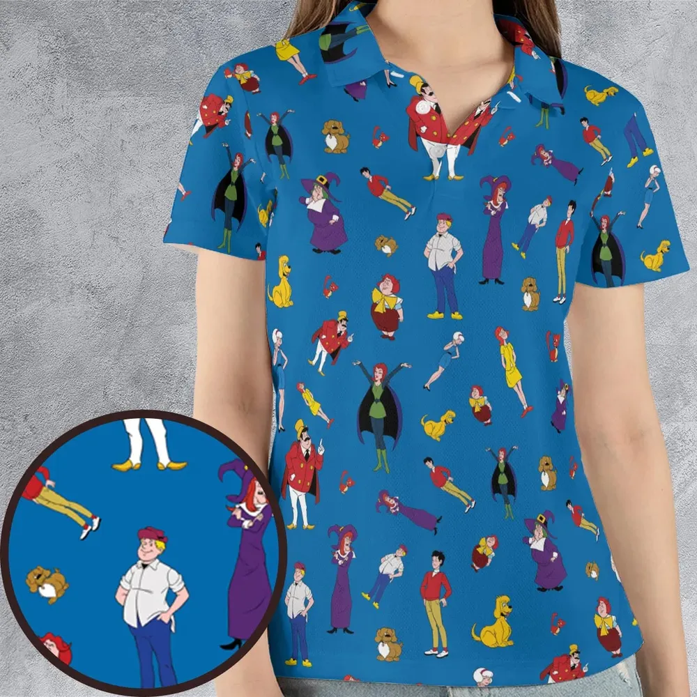Sabrina The Teenage Witch AOP Men/Women Polo Shirt - 4