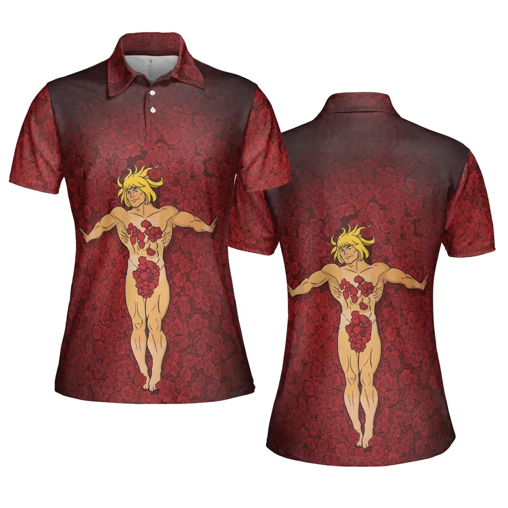 Eternia Beauty He-Man & Masters Of The Universe AOP Men/Women Polo Shirt - 5