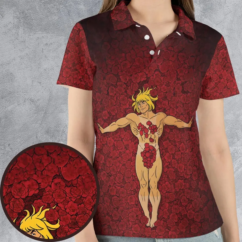 Eternia Beauty He-Man & Masters Of The Universe AOP Men/Women Polo Shirt - 4