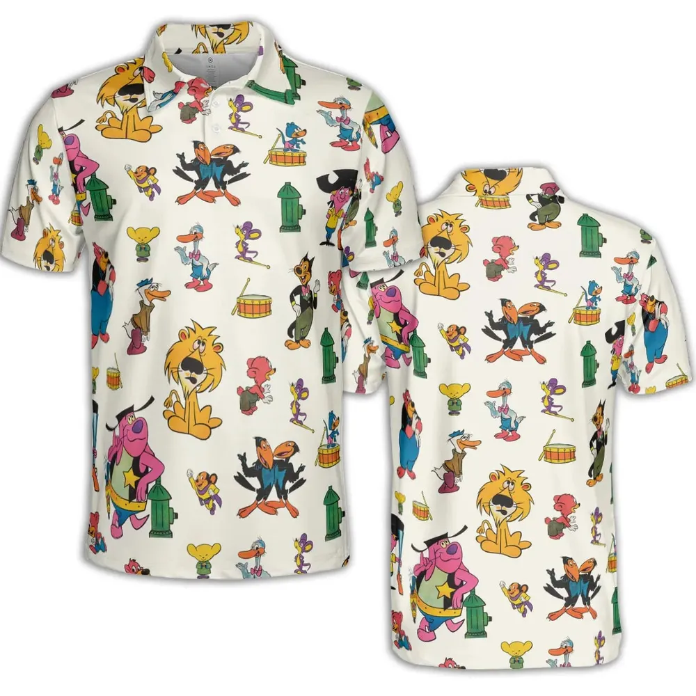 Terrytoons Characters AOP Men/Women Polo Shirt - 2