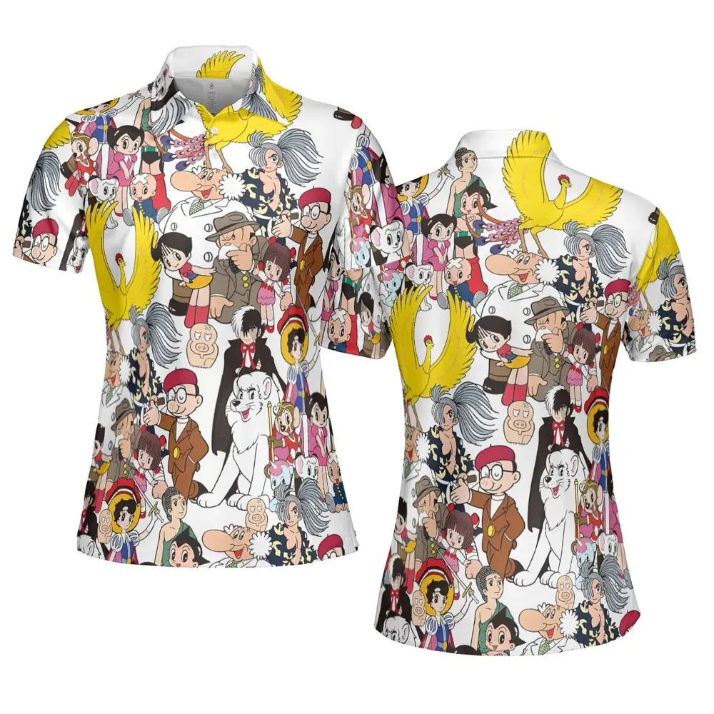 Mighty Atom Astro Boy AOP Men/Women Polo Shirt - 5