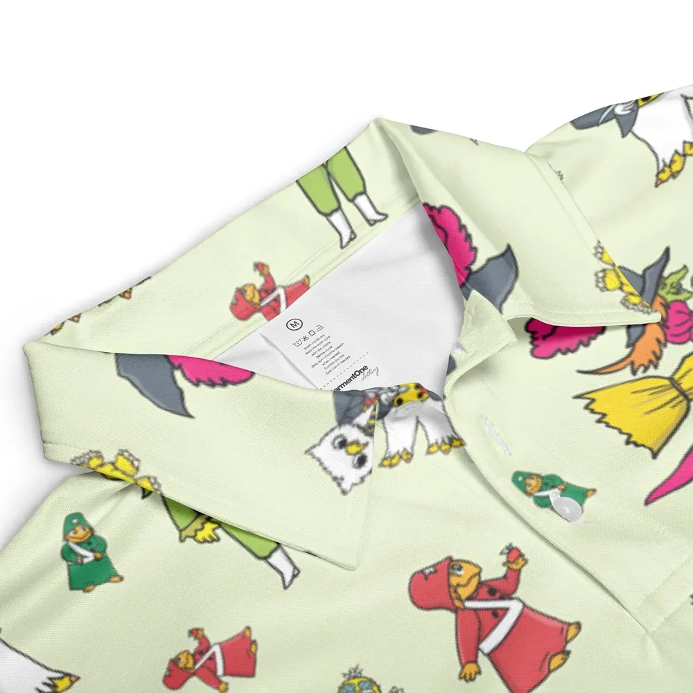 H.R. Pufnstuf Characters Sid and Marty AOP Men/Women Polo Shirt - 3