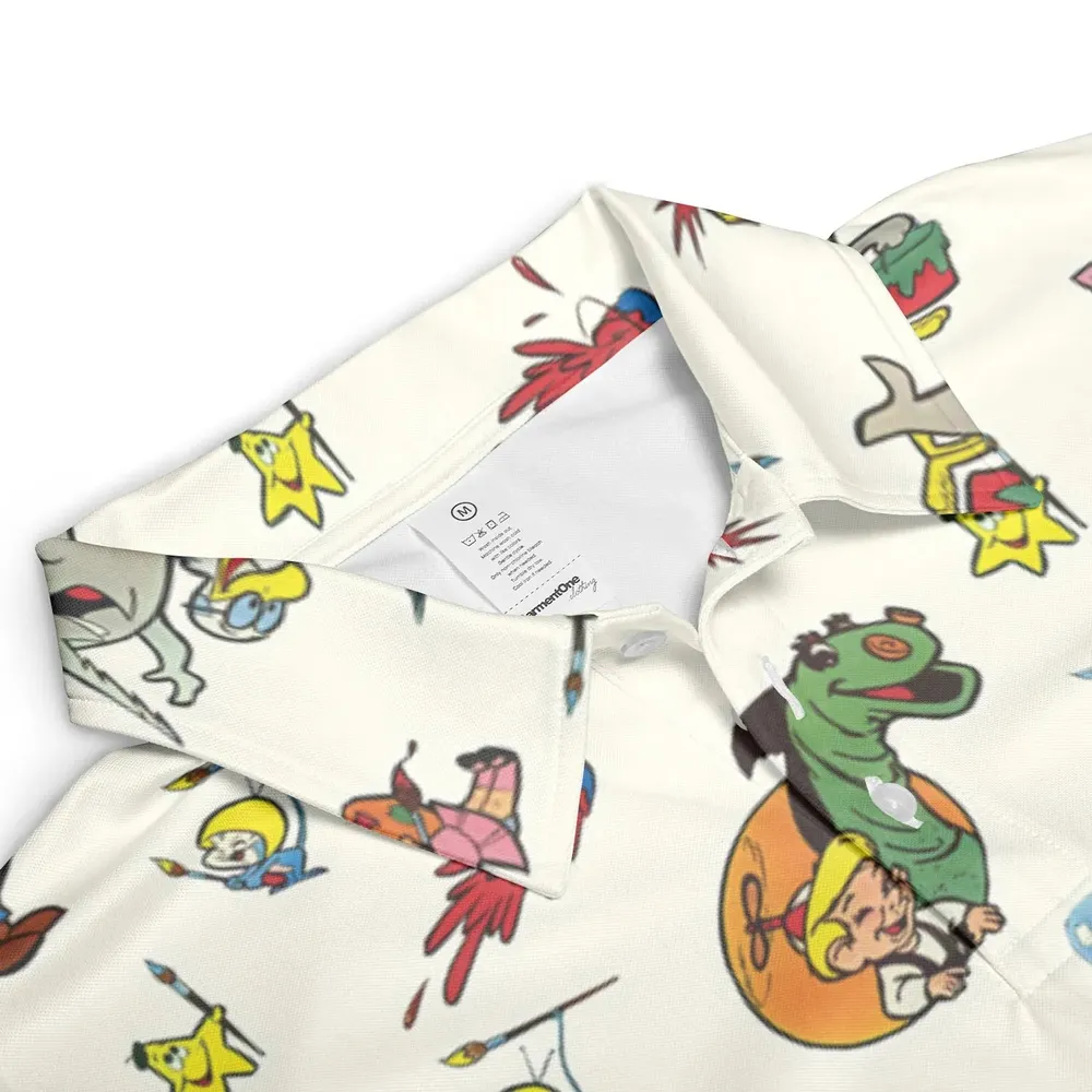The Bob Clampett Characters AOP Men/Women Polo Shirt - 3