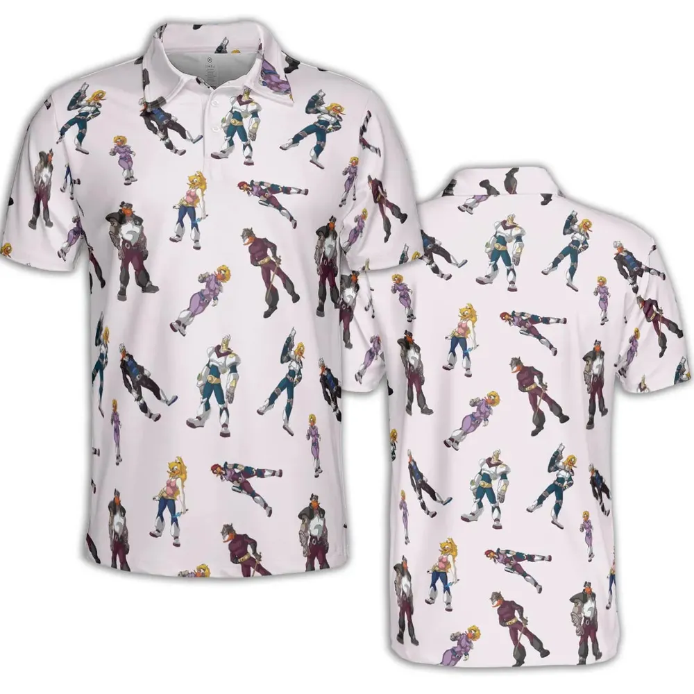 Mighty Ducks The Animated Series Characters AOP Men/Women Polo Shirt - 2