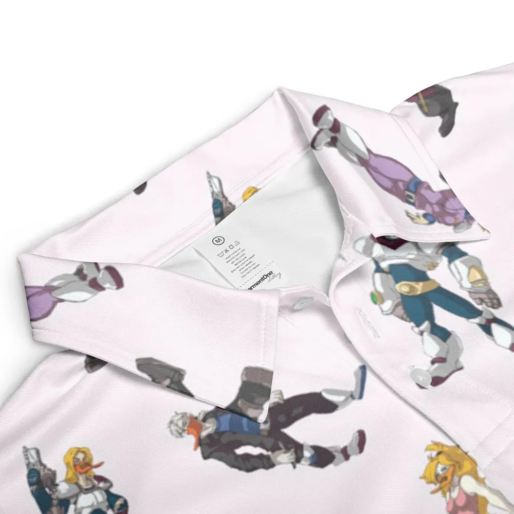 Mighty Ducks The Animated Series Characters AOP Men/Women Polo Shirt - 3