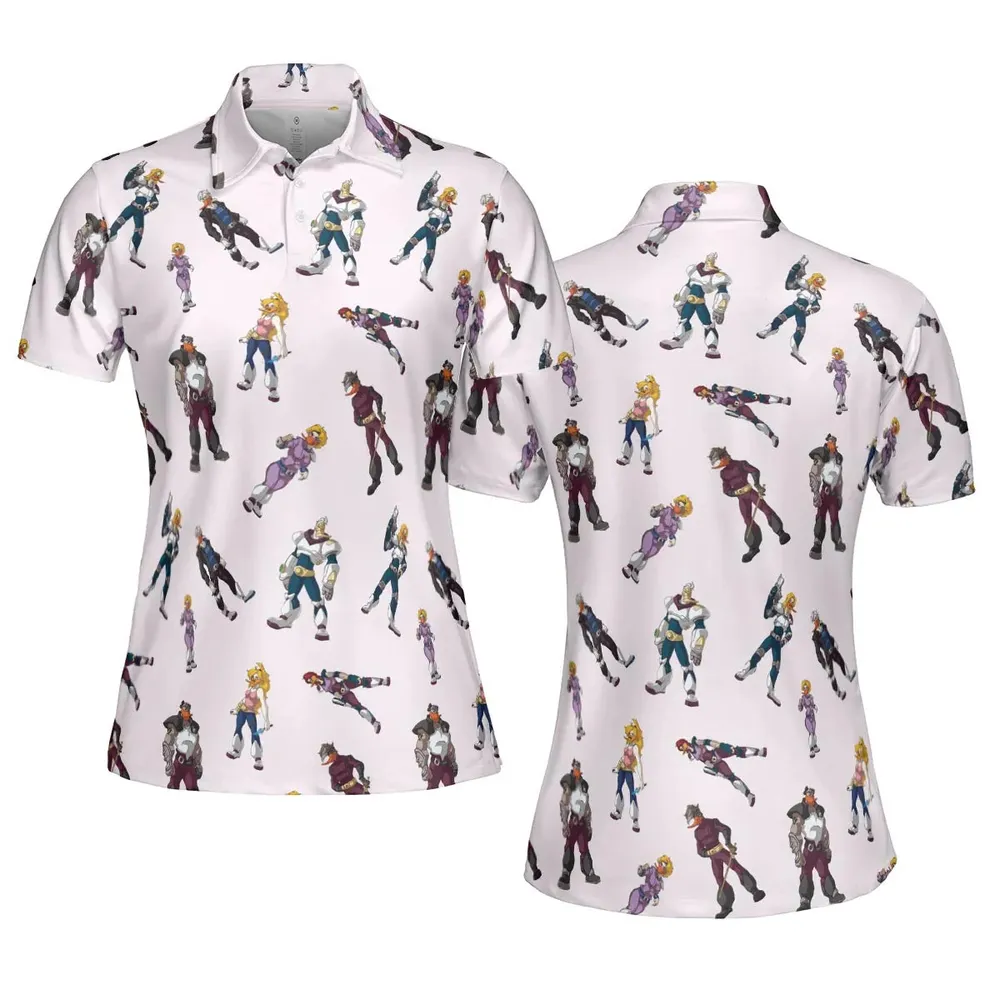 Mighty Ducks The Animated Series Characters AOP Men/Women Polo Shirt - 5