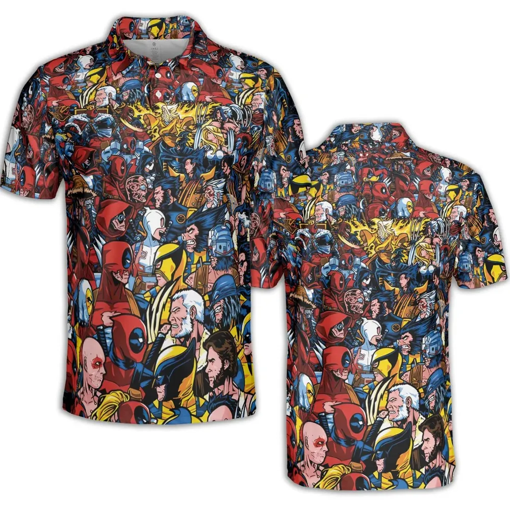 70 Variants and Bloodlines AOP Men/Women Polo Shirt - 2