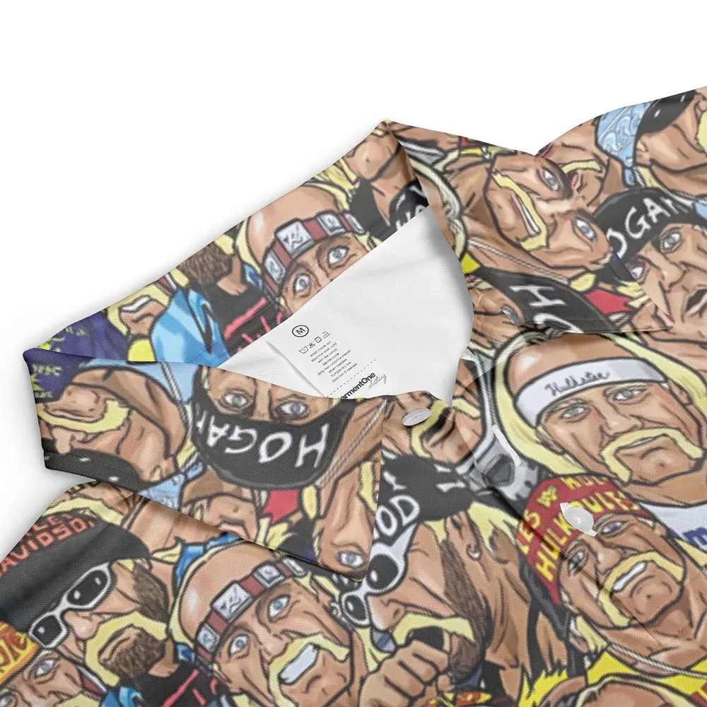Classic Wrestlers AOP Men/Women Polo Shirt - 3