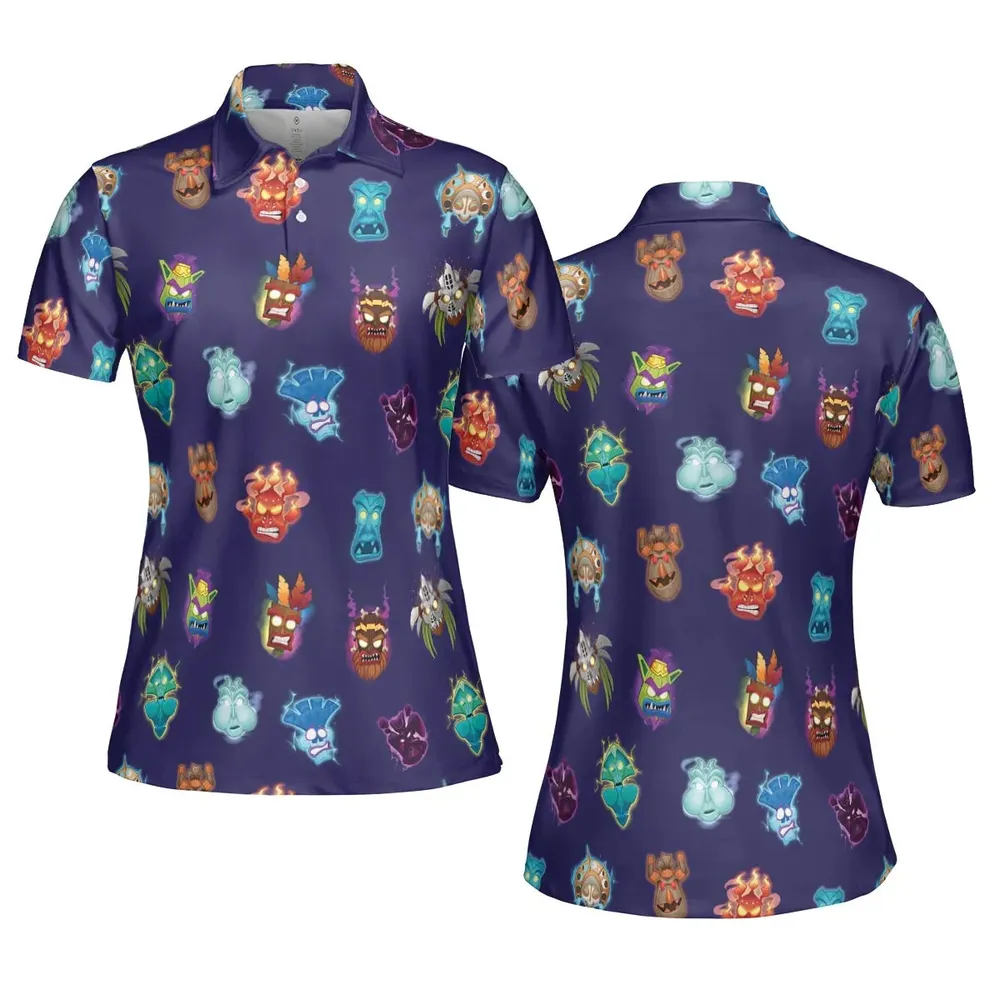 Crash Style Crash Bandicoot AOP Men/Women Polo Shirt - 5