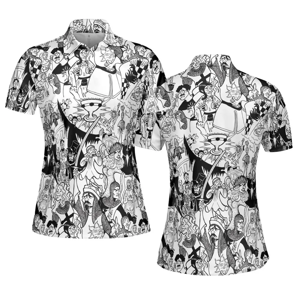 Monty Python Madness AOP Men/Women Polo Shirt - 5