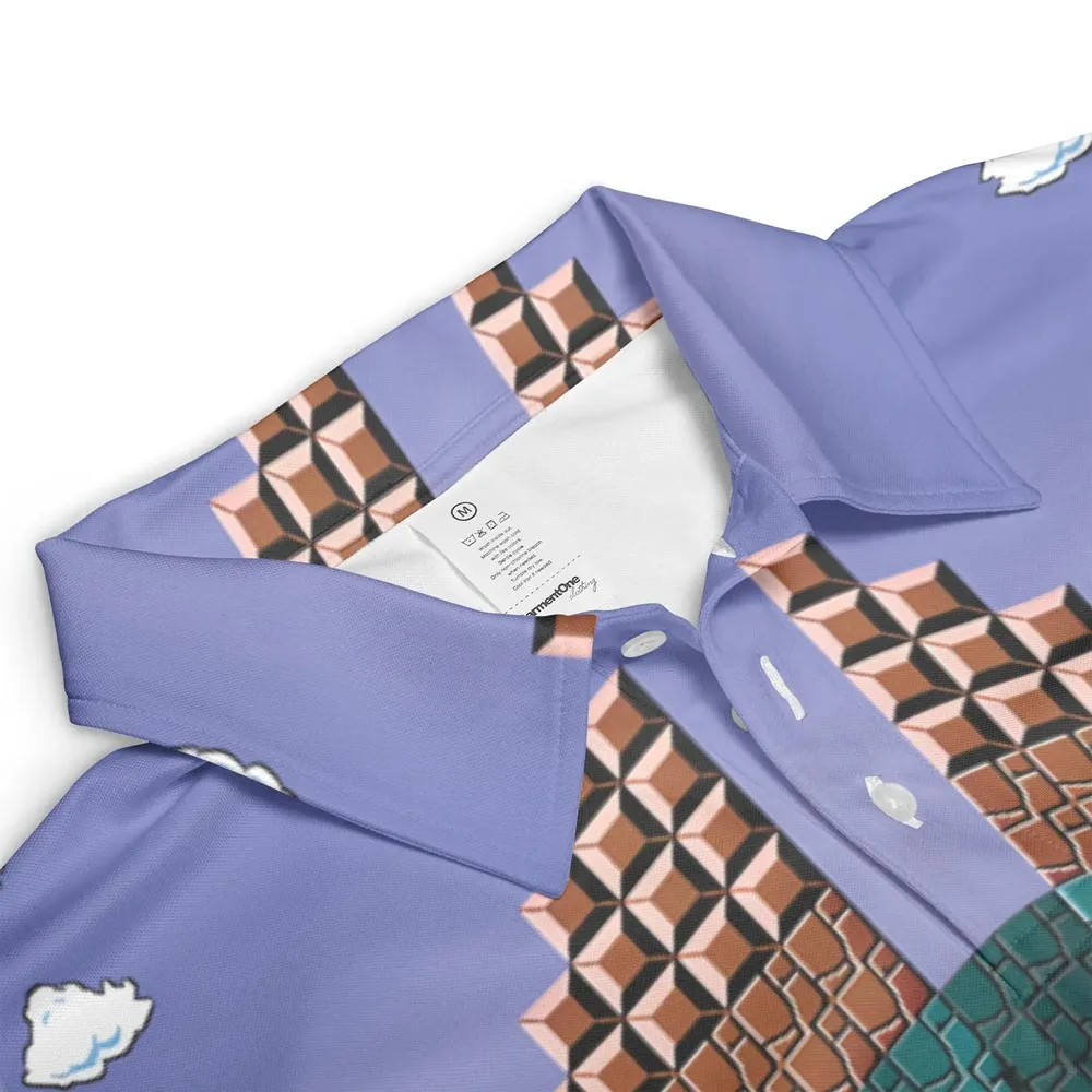 The Pit Super Mario AOP Men/Women Polo Shirt - 3