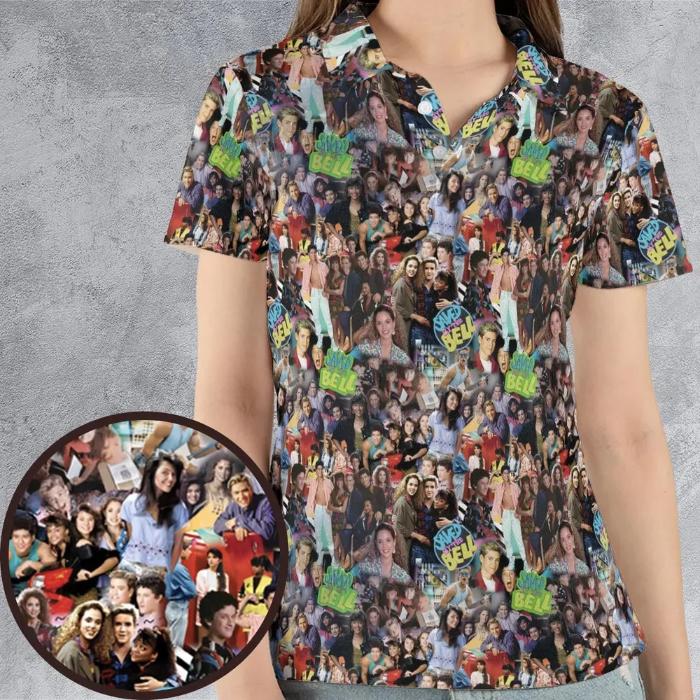 Saved by the Bell AOP Men/Women Polo Shirt - 4