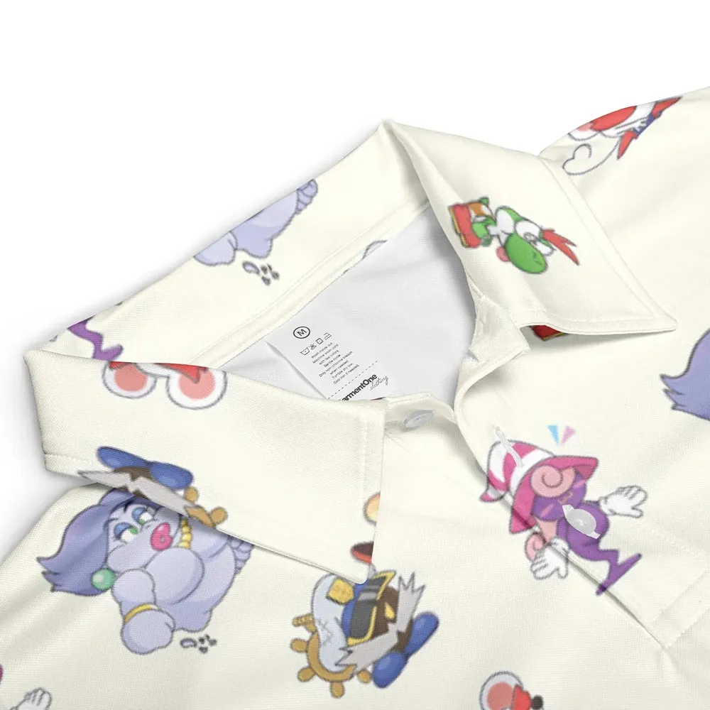 Play In Style Super Mario AOP Men/Women Polo Shirt - 3