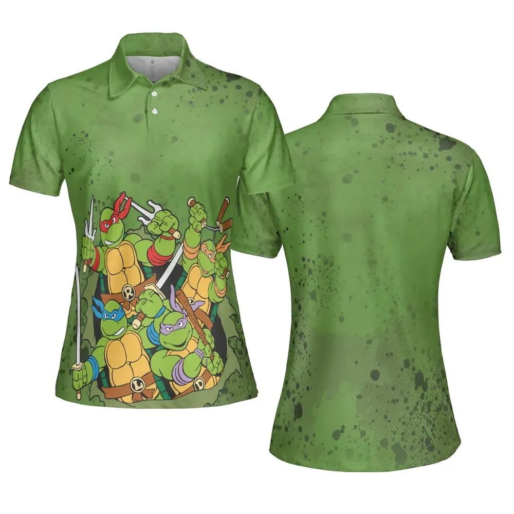 Ninja Style TMNT AOP Men/Women Polo Shirt - 5