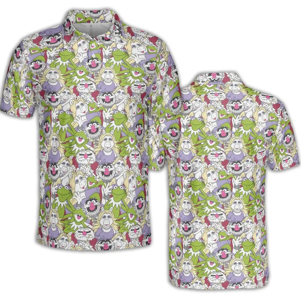 Muppet Mania The Muppets AOP Men/Women Polo Shirt - 2