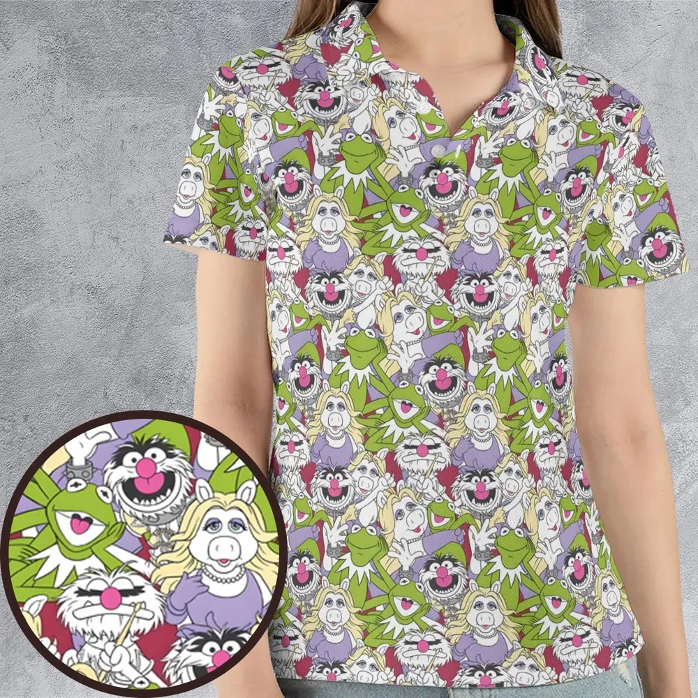 Muppet Mania The Muppets AOP Men/Women Polo Shirt - 4