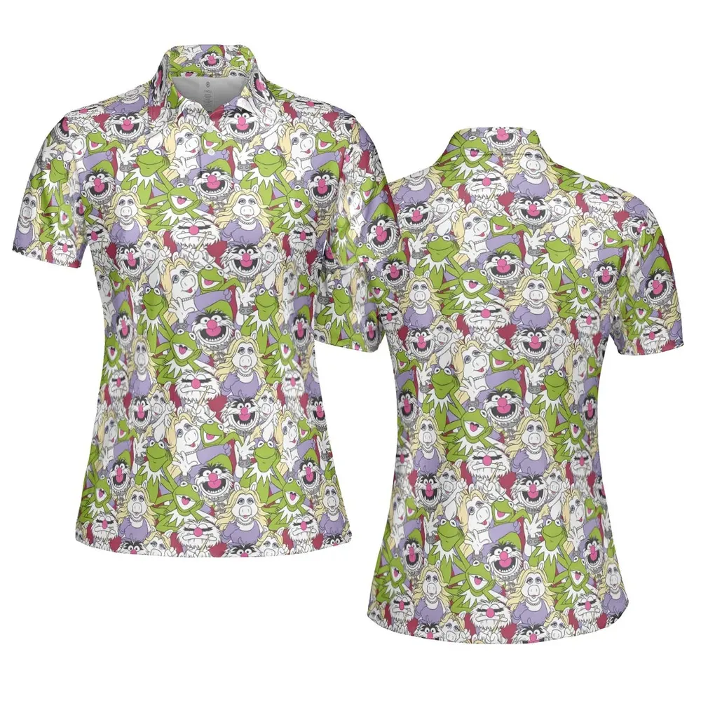Muppet Mania The Muppets AOP Men/Women Polo Shirt - 5