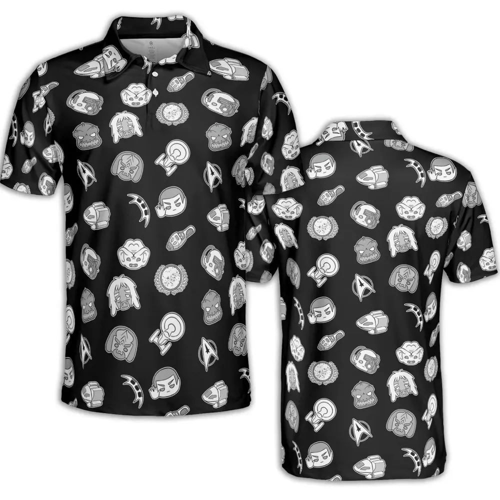 Trek Lover Star Trek AOP Men/Women Polo Shirt - 2