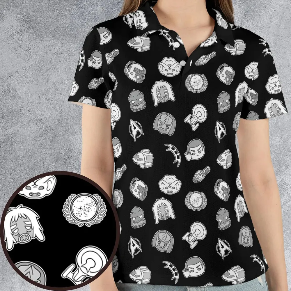 Trek Lover Star Trek AOP Men/Women Polo Shirt - 4